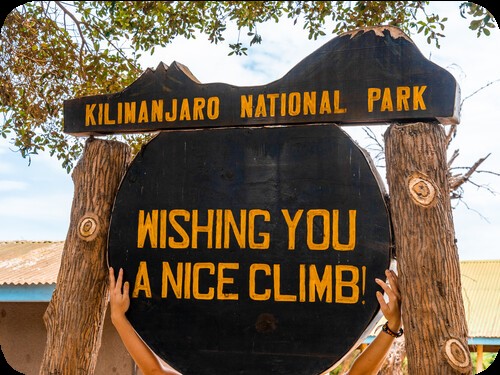 Kilimanjaro climbing