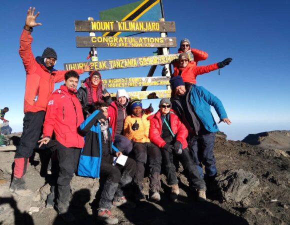 6 days Marangu Route Kilimanjaro climbing/trekking