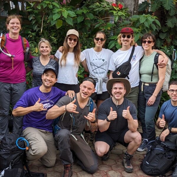 Large group Machame Route trekking, 7–8 day, priced from $1,300 to $1,600 pp