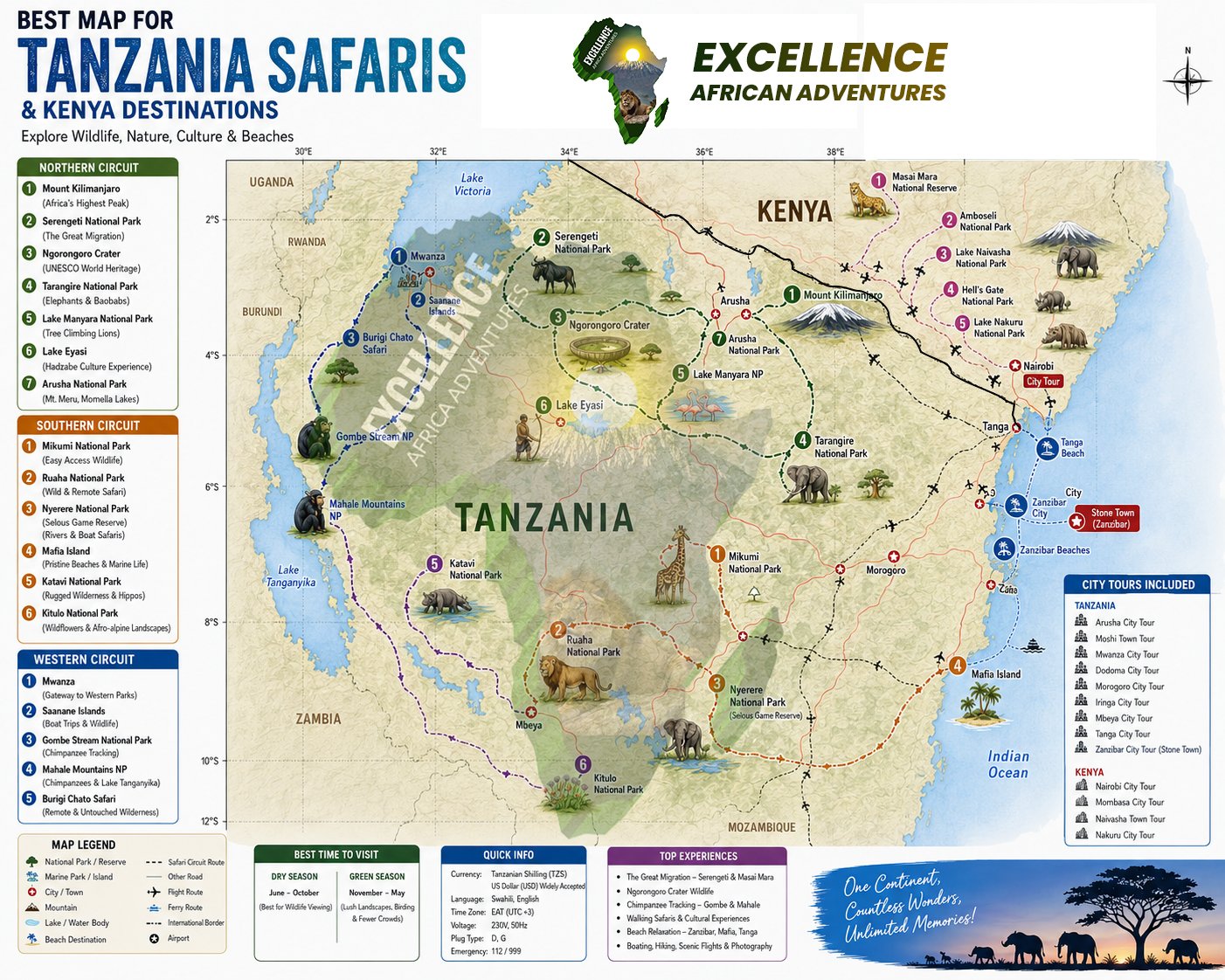 Tanzania destination and beyond